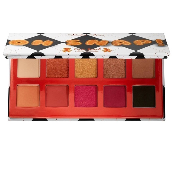 Violet Voss Other - Violet Voss Fun Sized Gingerbread 10 Eye Shadow Palette NIB Free Beauty samples!